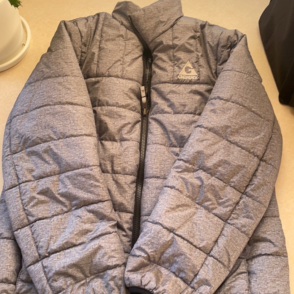 gray gerry zip up